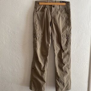 Kuhl Khaki Cargo Pants Size 2